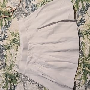 Wild Fable White Pleated Tennis Skirt M